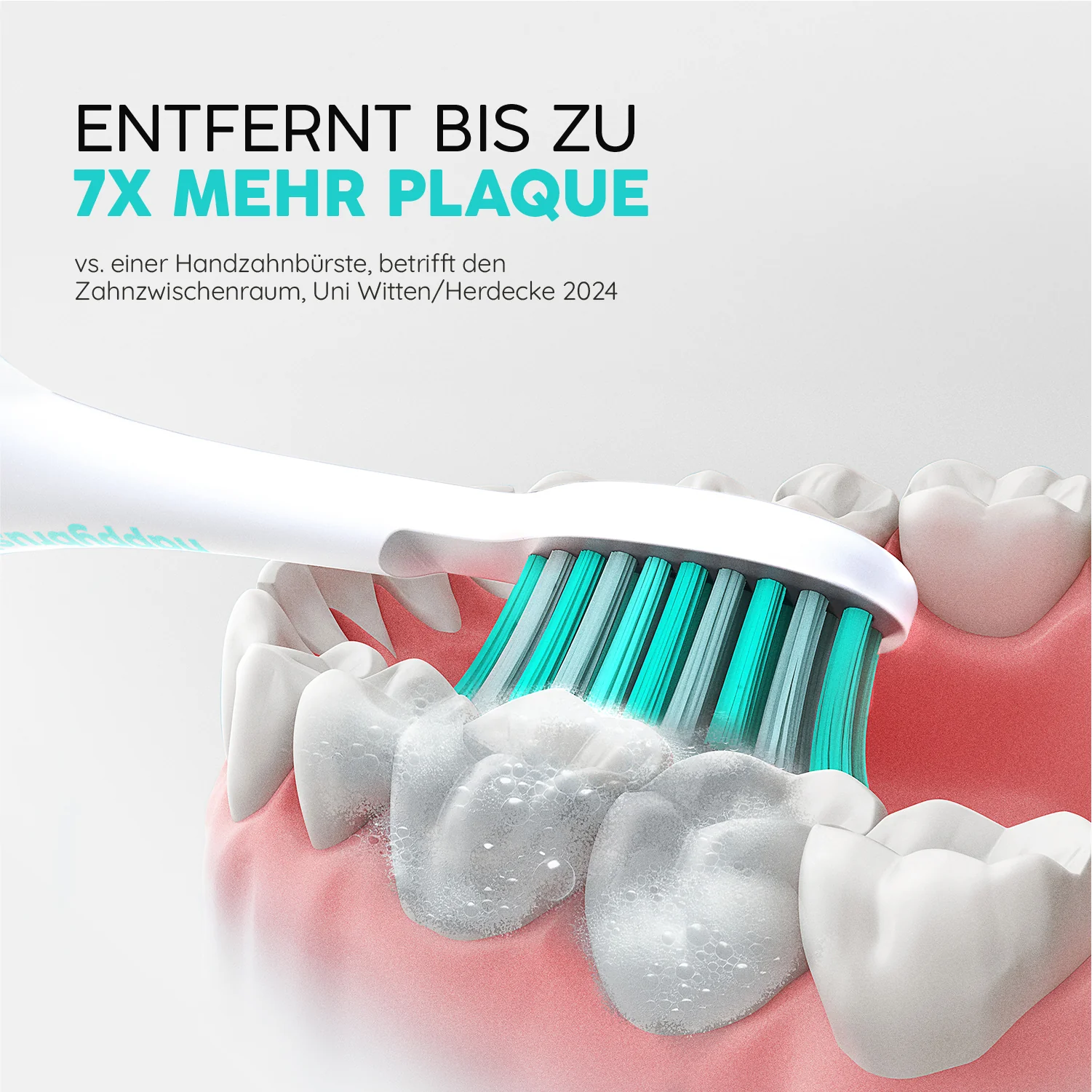 Aufsteckbürsten Eco Vibe 3+ | White-Mint - Image 3