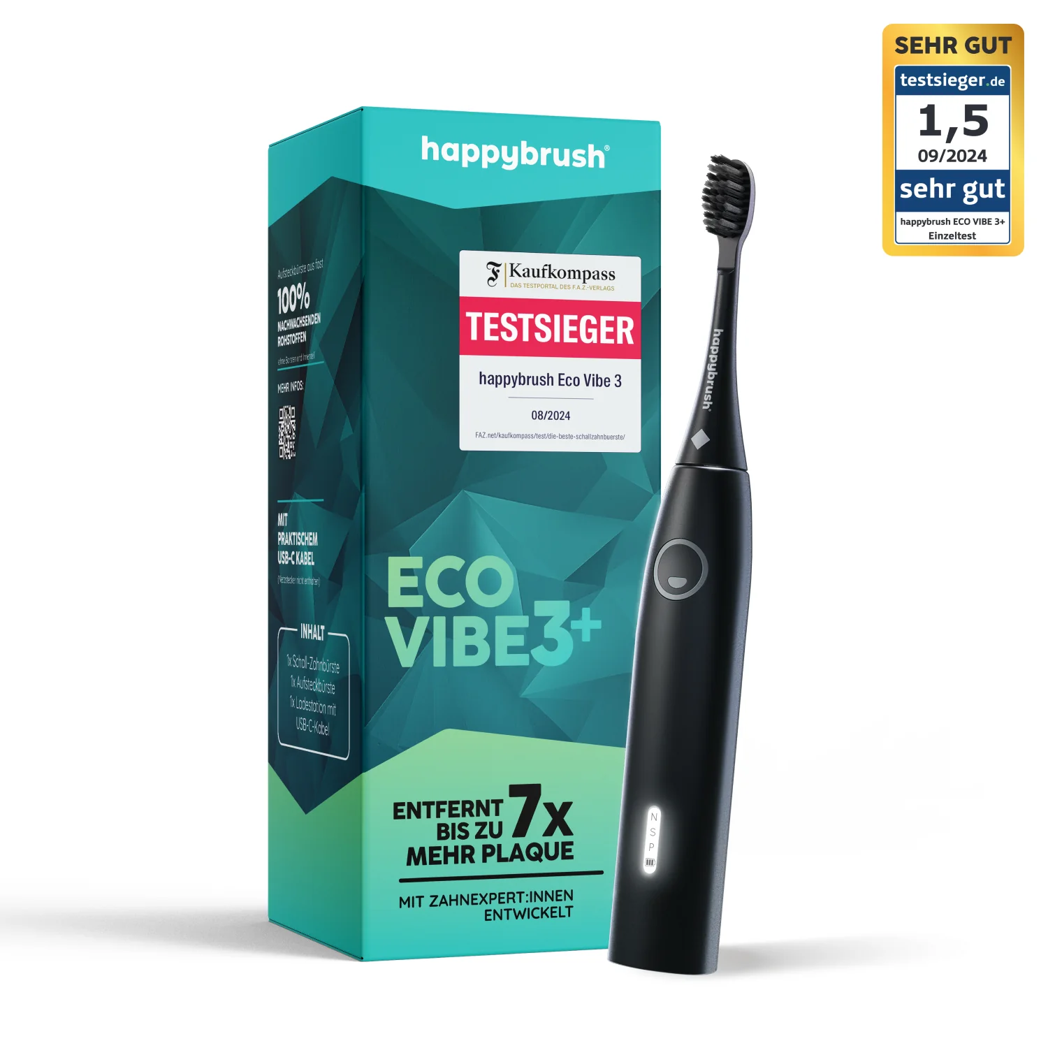 Schallzahnbürste Eco Vibe 3 | Set S - Image 3