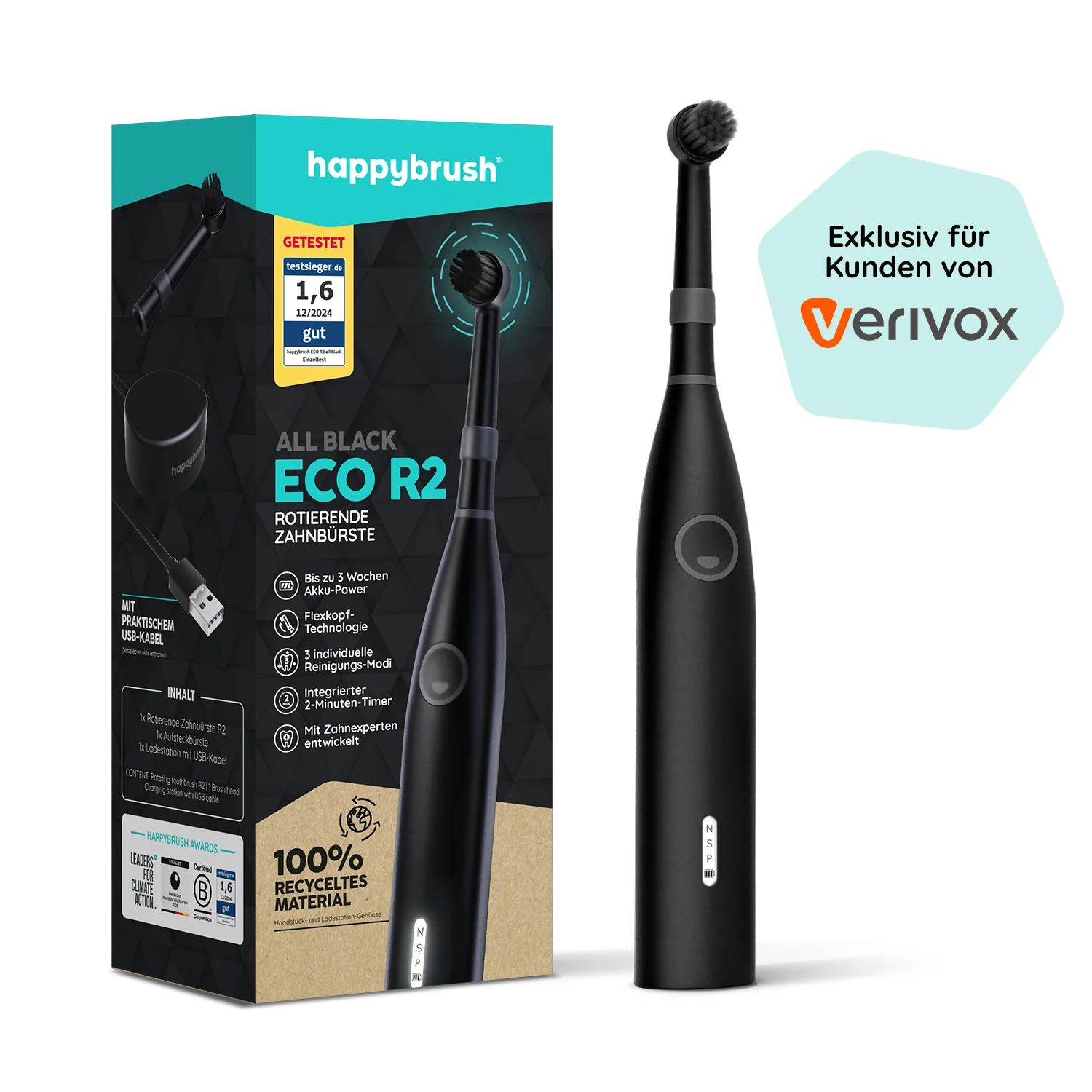 Eco R2 Zahnbürste | Exklusiv für Verivox Kund*innen