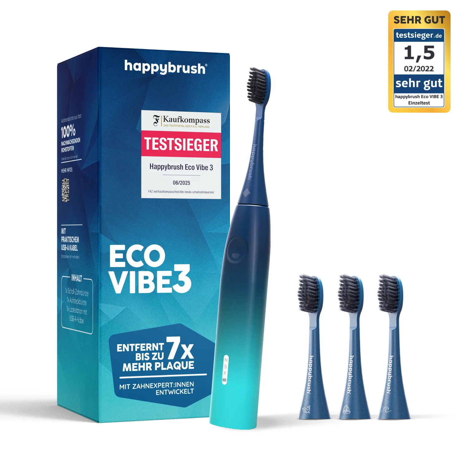 Schallzahnbürste Eco VIBE 3 | Set M - Image 49
