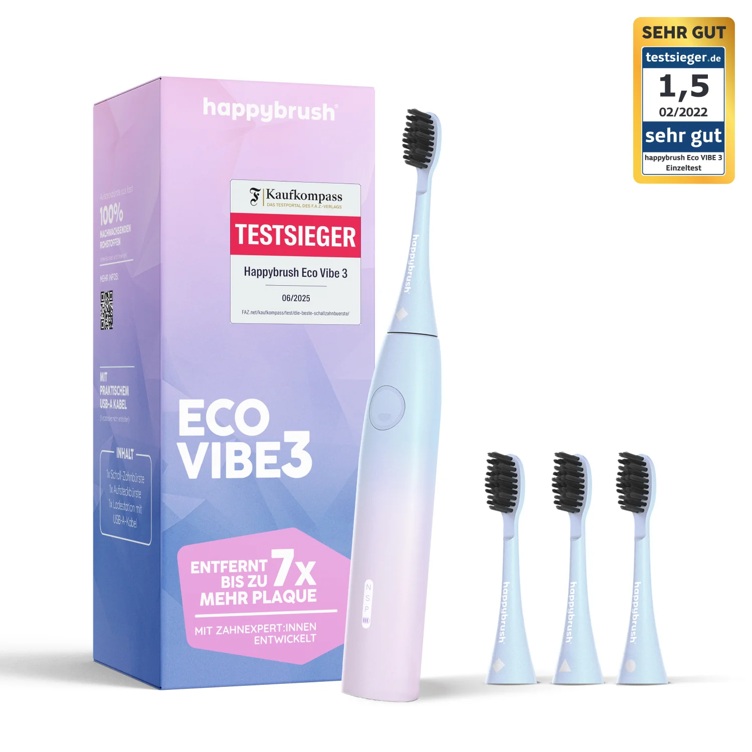 Schallzahnbürste Eco VIBE 3 | Set M - Image 5