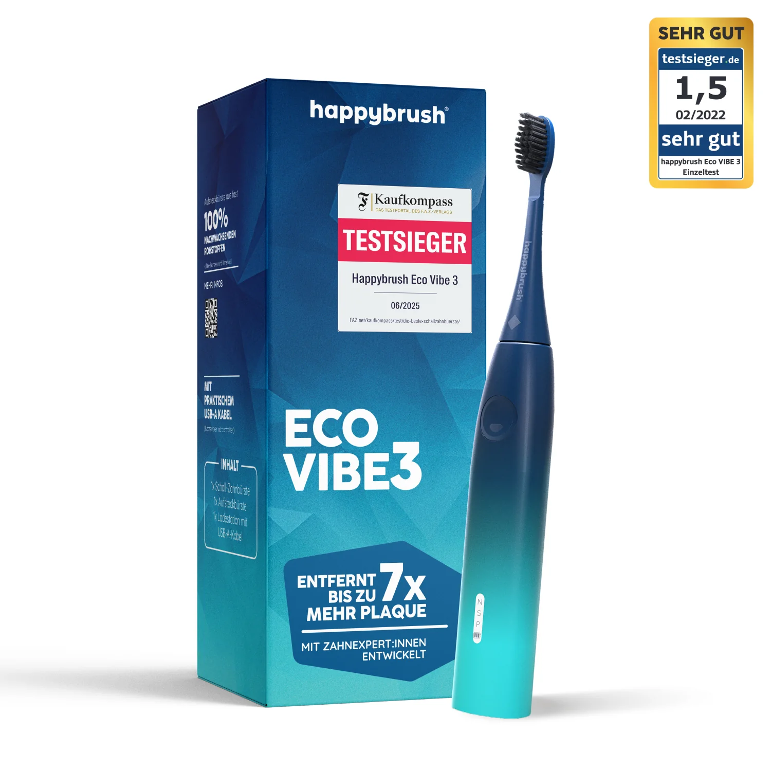 Schallzahnbürste Eco Vibe 3 | Set S - Image 49