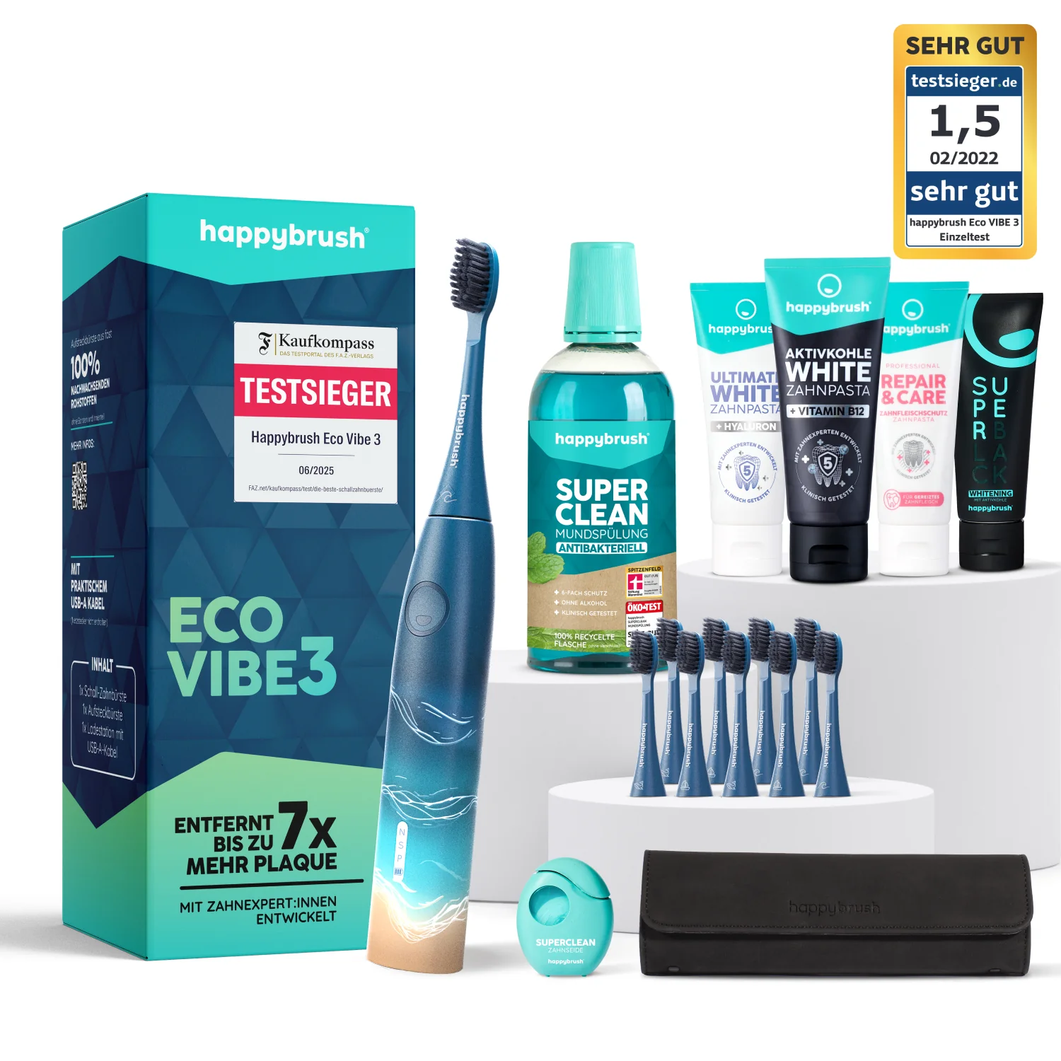 Schallzahnbürste Eco VIBE 3 | Set XL - Image 38