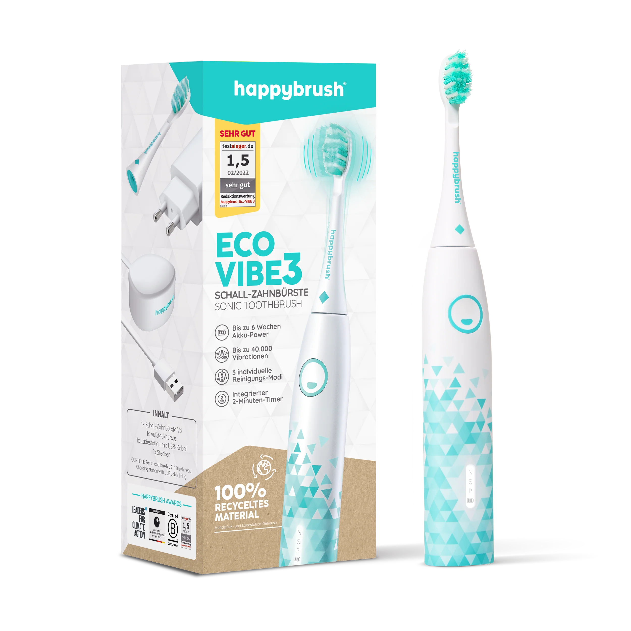 Schallzahnbürste Eco Vibe 3 | Set S - Image 32